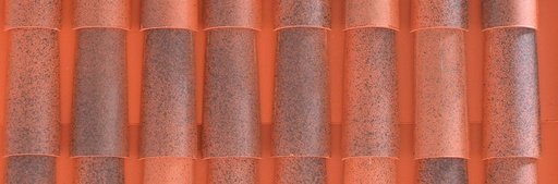 [73308110202000] Telha  UM Canudo Vermelho Envelhecido