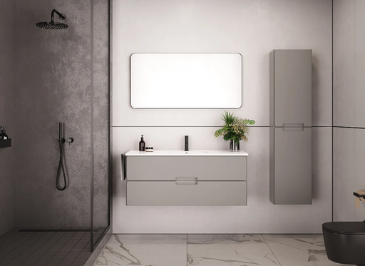 [66552029901420 |66552029901440] MÓVEL SUSPENSO ADELE CINZA - BANHOAZIS