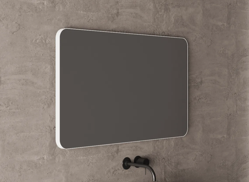 [66528250160900] Espelho Versus 120 Branco Mate