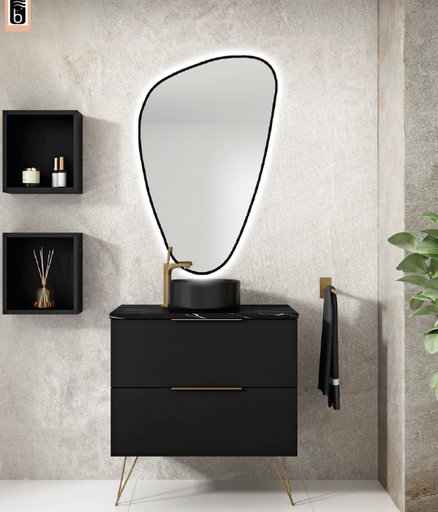 [MOVEL SUSP TARO 80 PRETO] MÓVEL SUSPENSO TARO 80 PRETO - EXBANO