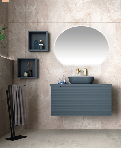 [MOVEL KAILO AZUL PEDRA 80] MÓVEL KAILO AZUL PEDRA 80 