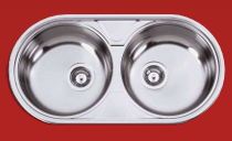 [122412350204002002]  Lava Loiça de encastrar Dueto 2 Pias |  350204002002