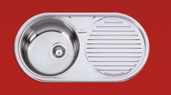 [122412350204102002]  Lava Loiça de encastrar Semi Dueto 1P 1E | 350204102002