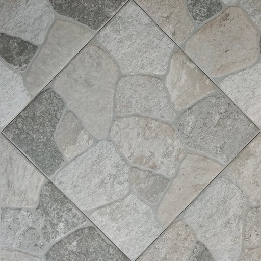 [951081133MS70]  Pavimento Melides Cinza 33,5x33,5 - CERTECA