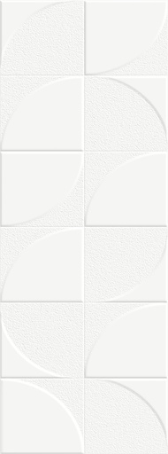 [DOMINO0307ON05R] Revestimento One Wave White ON05R - 34x91,5 