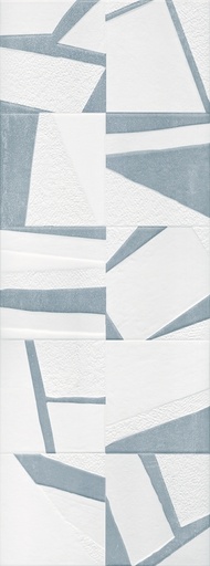 [DOMINO522UT54R3491] Revestimento Uptown Puzzle Blue 34x91,5 | Ref: UT54R  - DOMINO