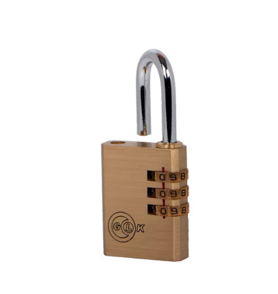 [GLOBALLOCK456160G20] Cadeado de Latão com Segredo 20mm 
