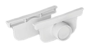 [B6669025102310] Terminal de Topo16,5mm Branco|1366B 