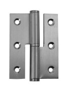 [GLOBALLOCK4517390DI] Dobradiça Meio Balcão Inox 478x3,5mm com Parafusos |  7390