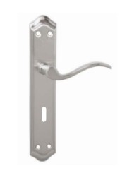 [GLOBALLOCK452635NM] Puxador com entrada para chave, acabamento níquel mate | Ref. 635NM  - PROFILPAS