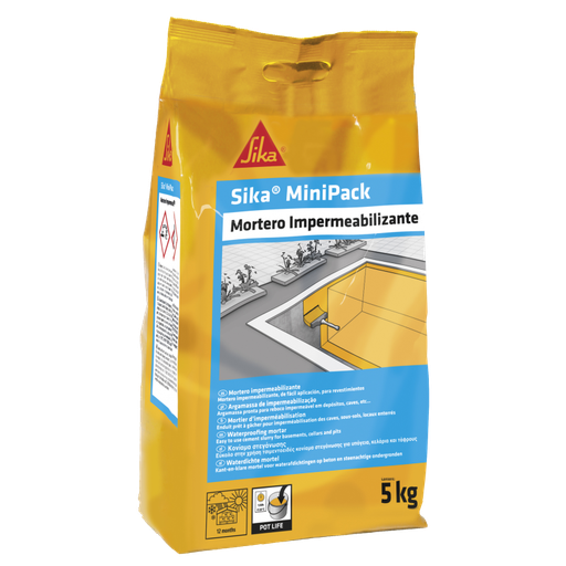 [B6150001325] Sika Minipack Impermeabilização 5Kg | REF: 182896 - SIKA