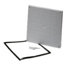 [B6669012136550] Kit Tampa Hermética Quadrada 55x55cm | Ref. POZ01-14068- DAKOTA