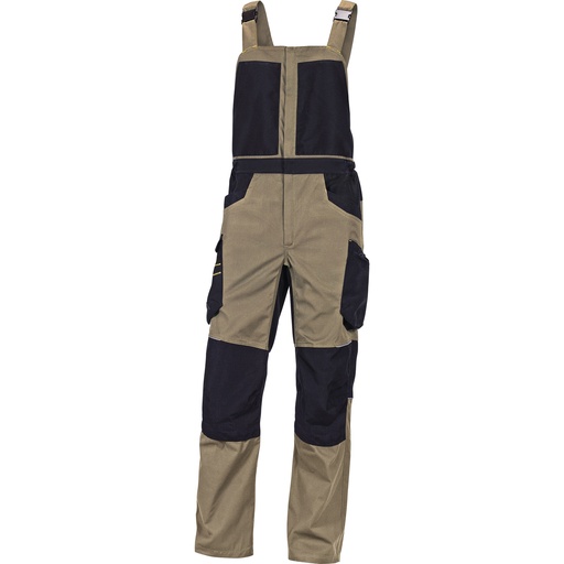 [#DPL12920132764] Jardineira MACH 5 Bege/Preto -  XXL  