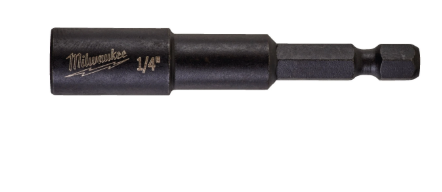 [87212744932492439] Vaso com Eixo Hexagonal 1/4" 8x65MM - MILWAUKEE