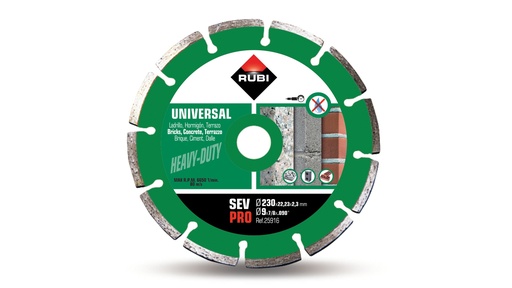[B280127225916] Disco Geral Segmentado SEV 230 PRO | Ref. 25916  –  RUBI