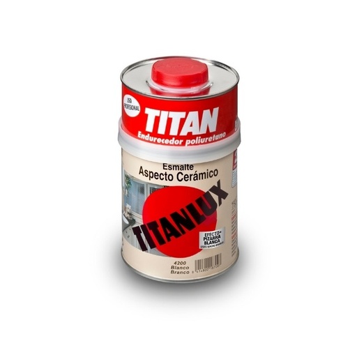 [#TIT63200C429034] Esmalte Titanlux  Aspecto Cerâmico Branco Acetinado | Ref. 00C429034 - TITAN