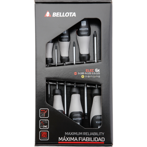 [B70812166291ELEC] Jogo de Chaves Electricista | Ref. 66291-ELEC  BELLOTA