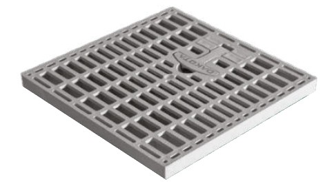 [B6669008352550] Grelha Reforçada  sem Aro c/Manipulo 55x55 | Ref. POZ03-1377AM - DAKOTA