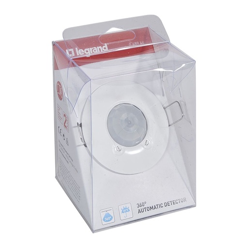 [9261211048944] Detector de Movimento 360º Encastra - LEGRAND - LEGRAND