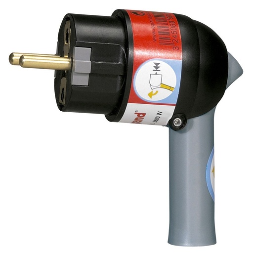 [9261211050176] Ficha Macho 2P+T c/Extrac PR | Ref. GSB 50176 - LEGRAND