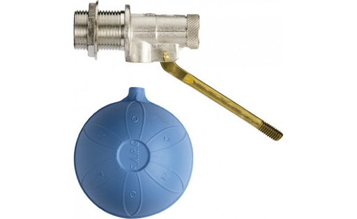 [B9908415502520] Torneira Industrial com Boia Plástico 3/4" | Ref. 07180004  - MEBRA