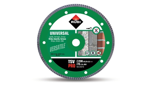 [B280127125918] Disco Diamante Univer TSV 230 PRO | Ref. 25918