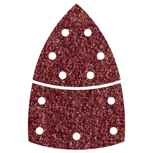 [10581811000] Lixa Triangular + Base 95mm Gr40 (10Un) | Ref. 1811000