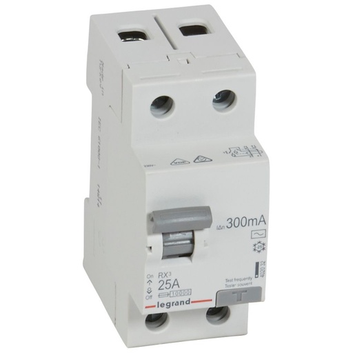 [9261211402032] Interruptor Diferencial 25A 300MA| 402032 - Legrand