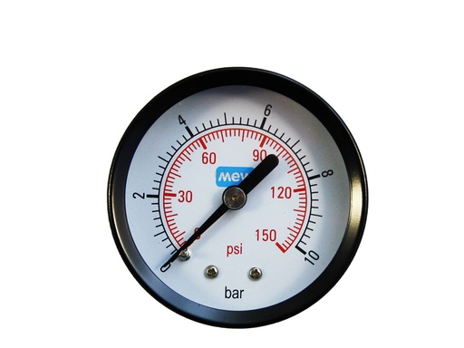 [B9903210013576] Manómetro Frontal 1/4 0-10 bar | Ref. 9909.0111