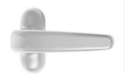 [GLOBALLOCK4524936B] Puxador alumínio com acabamento lacado Branco | Ref. 4936B