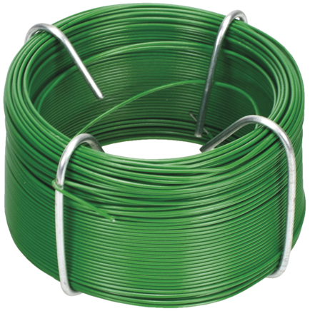 [10191210180051] Arame Plastificado Verde 0,9mm x 50Mt | Ref. 018.0051