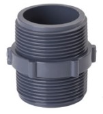 [1087502761] Casquilho duplo PVC roscar - 2" | Ref. 502761