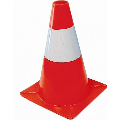 [B6669003100200] Cone de sinalização com 50 cm de altura Ref. 1971