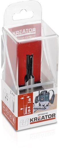 [KRT060145] Fresa Reta 6mm | Ref. KRT060145