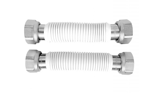 [B990MW32103050] Ligaçao para Gás F/F 3/4x3/4 Branco500x850