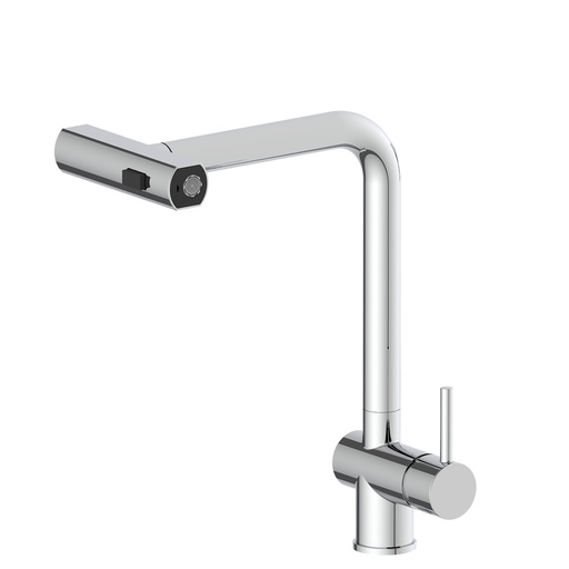 [B990AD11021800] Torneira misturadora monocomando para bancada Rain cromada