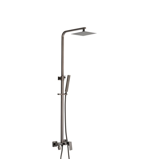 [B990AD12041311] Rampa de Chuveiro Square Gun Metal | Ref. AD12041311 – MEBRA