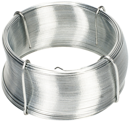 [10191210180050] Arame Zincado 0,7mm x 50Mt | Ref. 018.0050