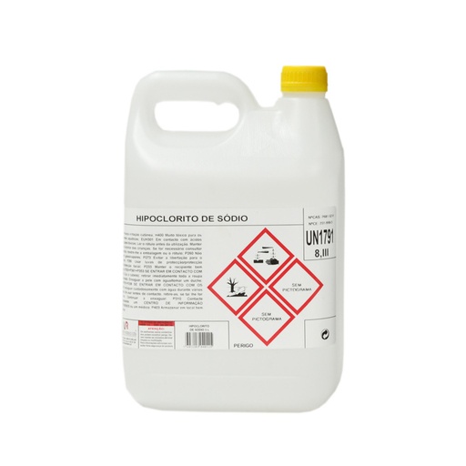 [8904011] Hipoclorito Sódio 5 LT | Ref. 4011