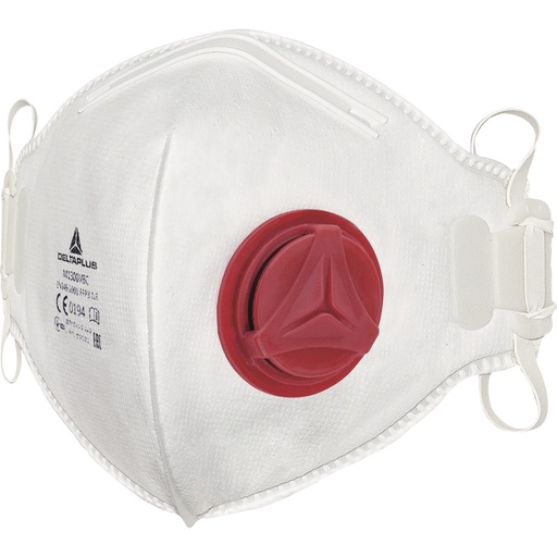 [#DPL12240251650] Caixa com 10 máscaras  FFP3 com Válvula 