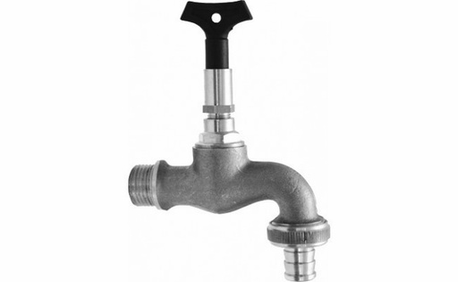 [B9908410003315] Torneira de jardim cromada 1/2x3/4 c/Chave | Ref. 0714.0104.