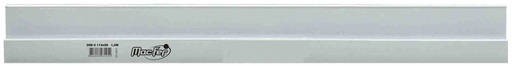 [10191210310026] Regua  de Aluminio. H 113x28 20D-2 2Mt | Ref. 031.0026