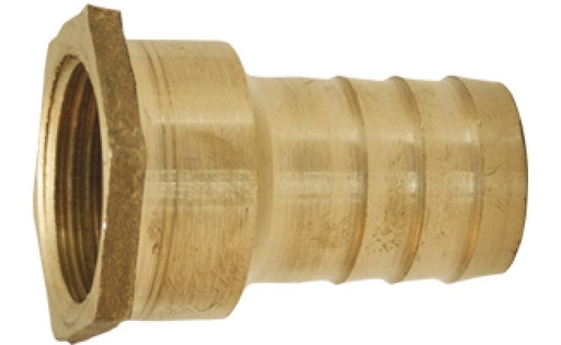 [B9903210003182] Canhão  em Latão Fêmea 1 | Ref. 0662.0005