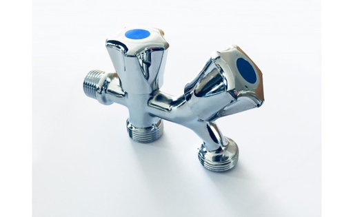 [B9908410003420] Torneira TT391D dupla R/R para máquina de lavar | Ref. 6012.0500