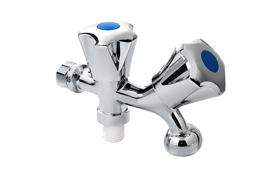 [B9908410003420] Torneira TT391D dupla R/R para máquina de lavar 
