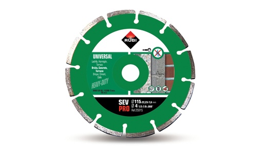 [B280127225915] Disco geral segmentado SEV 115 PRO | Ref. 25915