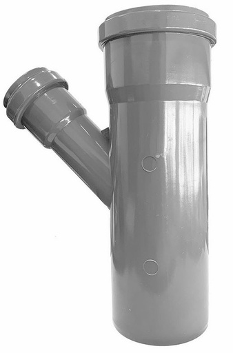 [B46468200002835] Forquilha de Redução em  PVC para Esgoto 125x75 | Ref 2057017