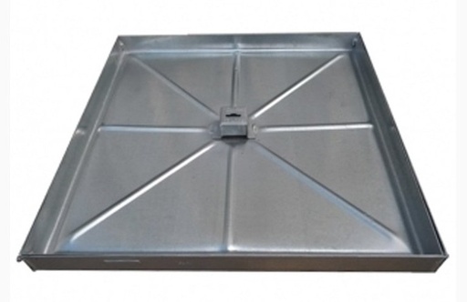 [B46468500007432] Tampa Galvanizada Rebaixada Ligeira 600x25 | Ref.  7010604