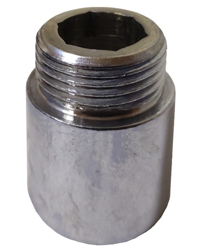 [B99032100009681] Aumento Cromado  Reforçado 1/2x2,5cm | Ref. 0140.1404