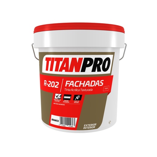 [#TIT10311502476] Tinta texturada Br R202 INT/EXT 15Lt | Ref. O22000015